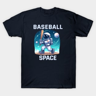 Baseball Space - Play with Astro T-Shirt